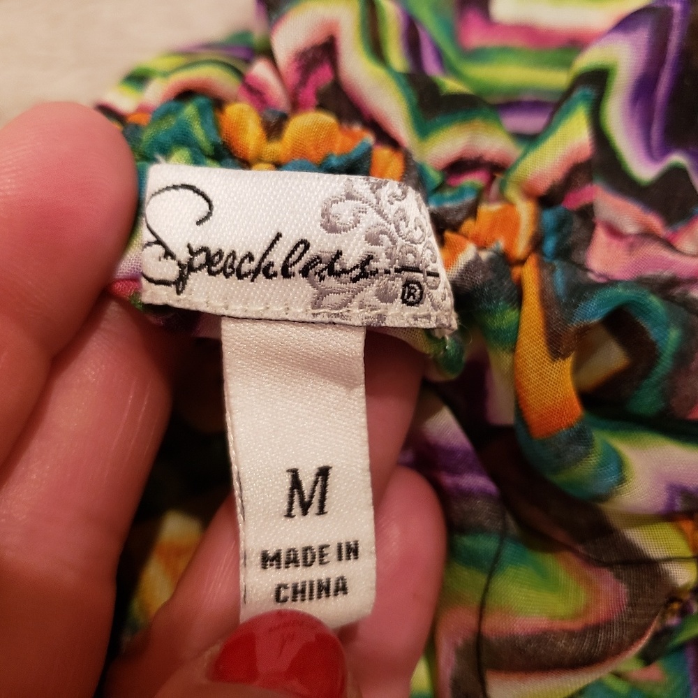 One Shoulder Ruffle Top * Med - Picture 5 of 5